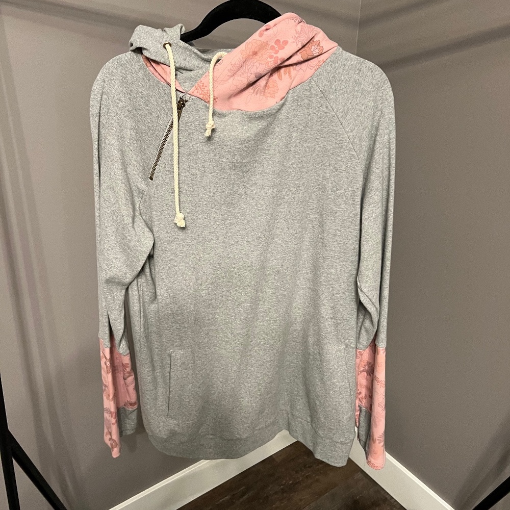 Ambersand double hoodie